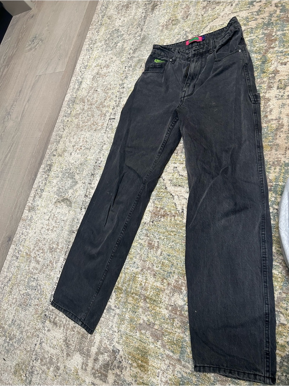 Empyre Women's Black Boyfriend Jeans